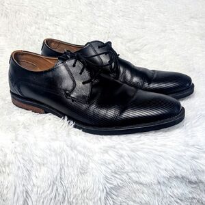 Giorgio Brutini Black Leather Dress Shoes